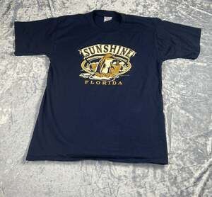 Vintage 1999 All Sport Sunshine Florida Dolphin Graphic T-Shirt